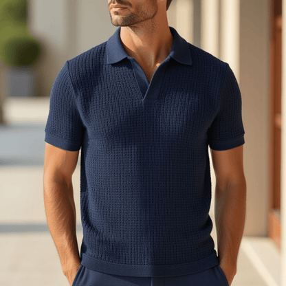 Tokyo Basket Knit Polo